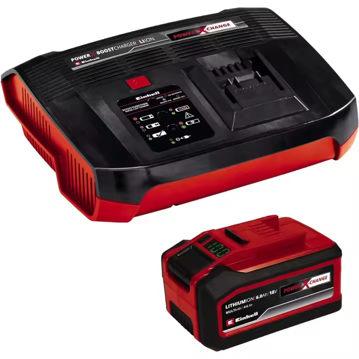 Kit: CARGADDOR SUPER RAPIDO  +  BATERIA REPUESTO 4-6Ah EINHELL - 1