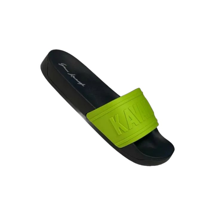 Chanclas Gianni Kavanagh Neverland Negro y Amarillo - 1