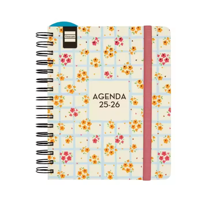 FINOCAM AGENDA MAGISTRAL DESIGN CUARTO SVH 25-26 FLOWERS AGENDAS PARA DOCENTES - 1