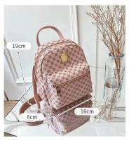 Mochila De Moda Para Niñas Mochila Pequeña Para Escuela Bolso Cruzable Versátil Con Cierre De Cremallera Bolsa Diaria Para Compras - details 4