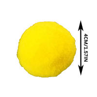 Juguetes Interactivos Para Gatos 10/50/100Pcs Bolas De Peluche De Poliéster Entrenamiento Y Diversion Coloridas Juguetes Masticables Para Gatos - details 5