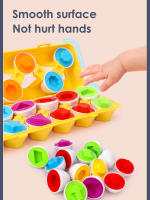 Juguetes Educativos Montessori Para Bebés 6Pcs Huevo Inteligente Aprendizaje Infantil Reconocimiento De Colores Y Formas Para Niños De 3-6 Años - details 3