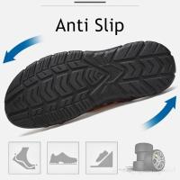 Sandalias De Verano Para Hombre Mocasines De Cuero Genuino Alta Calidad Cómodas Para Playa Y Exterior Estilo Casual - details 6