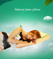 Almohada De Látex Natural Para Cuello 40x60cm Con Funda Almohada Para Adultos Y Niños Masaje De Columna Vertebral Uso En Hogar Y Hotel - details 0