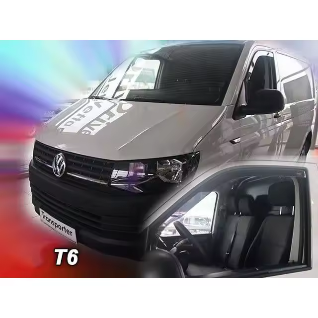 1 Kit derivabrisas Deflectores de aire para VW T6 Caravelle - 1