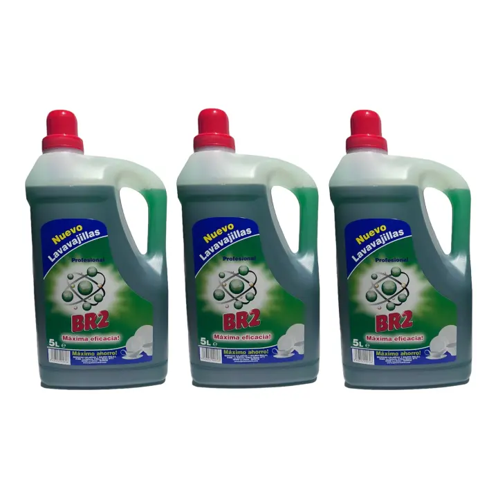 Br2 Lavavajillas Pack 3 5L Formato Ahorro Maxima Eficacia - 1