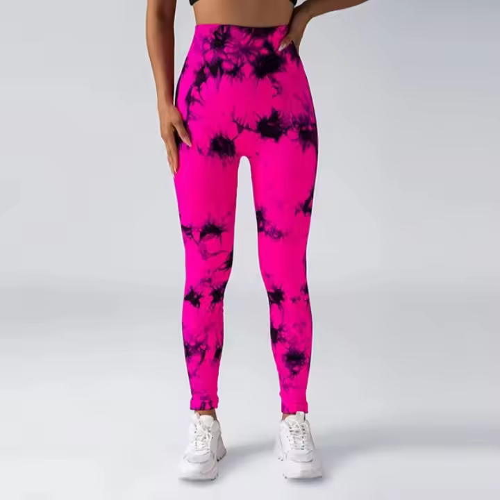 Pantalones De Yoga Para Mujer Leggings Deportivos Sin Costuras Cintura Alta Push up Tallas Trueñas Para Gimnasio Y Fitness Ropa De Gimnasio - 1