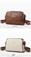 Bolso Bandolera De Cuero Genuino De Alta Calidad Para Mujer Estilo Designer Marca Kangaroo Lujo Suave Cremallera Y Bolsillos Internos - details 19