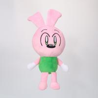 Muñeco De Peluche Riggy Conejo Azul Y Rosa Para Niños Juguete De Confort Cartoon Juego Suave Relleno De Algodón PP Anime Conejo De Peluche - details 3