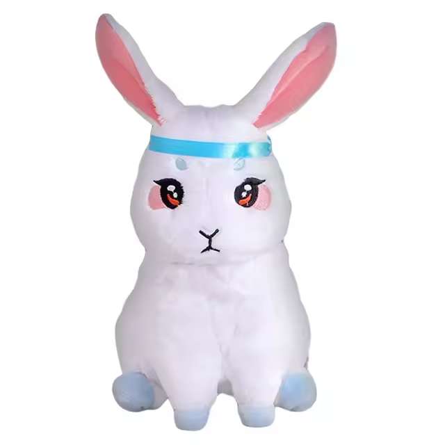 Muñeco De Peluche Kawaii Wei Wu Xian Conejo Lan Wang Ji Bunny Mo Dao Zu Shi Juguetes De Peluche Regalos Para Cumpleaños Unisex 24CM - 1