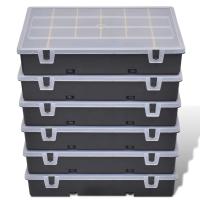 vidaXL Torre de 6 cajas de herramientas, - details 1