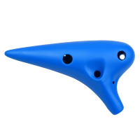 Ocarina De Plástico Con 12 Agujeros Flute Alto C Instrumento Musical Para Amantes De La Música Y Principiantes Con Partitura Incluida - details 1