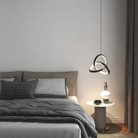 Lámpara Colgante Moderna De 3 Colores Decorativa Arte Diseñadora LED Para Dormitorio Estudio Sala De Estar Hogar Luz Creativa Colgante - details 4