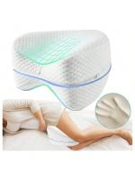 BLOOM STORE-Almohada para Piernas, Almohada Ortopédica para Pierna y Rodilla, Almohada de Espuma viscoelástica para Dormir de Lado 23X24X14Cm - details 2