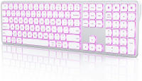 Teclado Inalámbrico Bluetooth RGB De Tamaño Completo Recargable Multifuncional Para Juego Y Tablet Con Iluminación Retroiluminada Teclado Multimedia Para Computadora Y Laptop - details 3