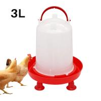 Albóndiga Automática Para Ponedero 1.5kg/3L Bebedero Automático Para Pollo Ponedero De Agua Para Ponederos Coop De Pollo Alimentador De Ponedero - details 1