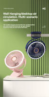 Ventilador De Mano Con Luz De Noche Para Dormitorio Estudiante Y Escritorio De Oficina Clip-on USB Recargable Pequeño Ventilador De Techo - details 2