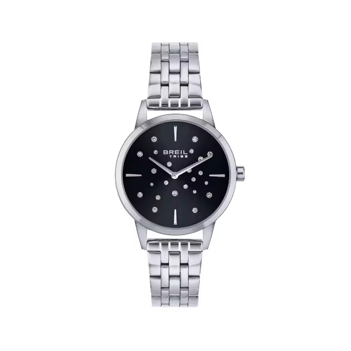 BREIL TWINKLE SKY - Reloj de Mujer Elegante con Esfera MONO-COLOR y Movimiento BLACK TIME ONLY - 1