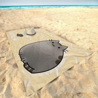 Toalla De Playa Microfibra Pusheen-Cat Absorbente Secado Rápido Suave Para Yoga Natación Senderismo Toalla De Algodón 100% Tamaño 30x60 Cm - details 8