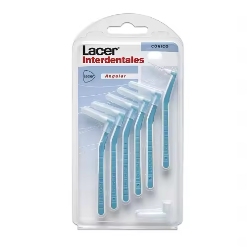 Cepillo Interdental Lacer-Angular Blister Conico 6Uds - 1