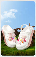 Clogs Ligeros Y Transpirables Para Niñas Antideslizantes Para Jardín Interior Exterior Baño Playa Con Diseño De Dibujos Animados - details 0