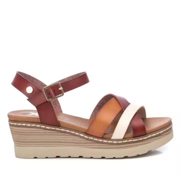Xti Sandalias De Cuña 142849 Marrón - 1