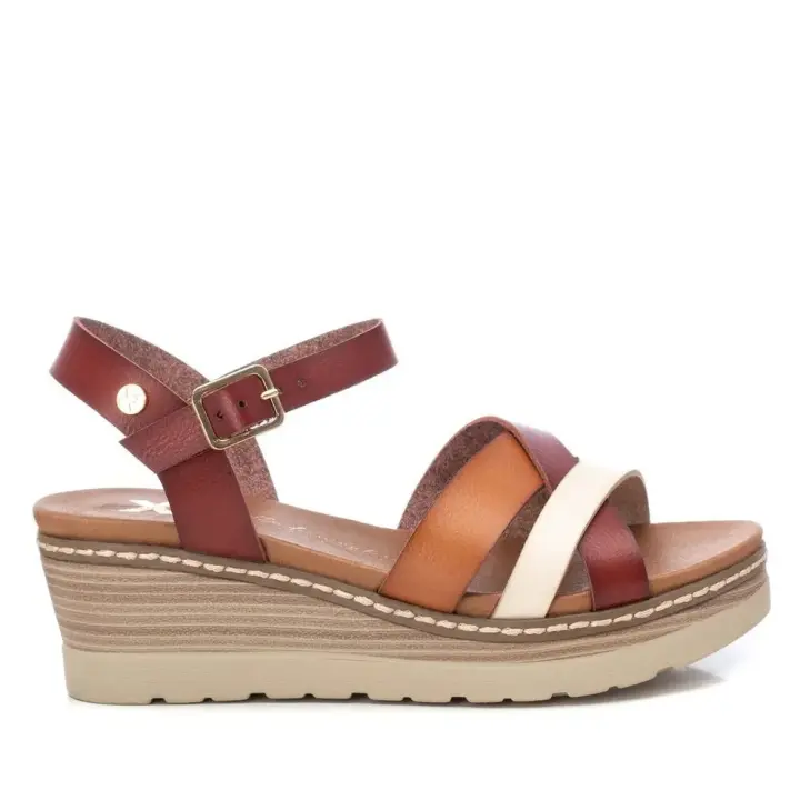 Xti Sandalias De Cuña 142849 Marrón - 1