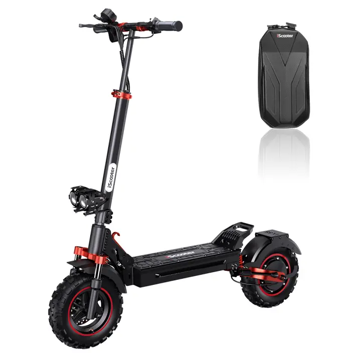 Patinetes Electricos Adultos iScooter iX5s 1000W con Bolsa, para Todo Terreno 11" 48V 15 Ah Batería Máxima Alcance 65 Km Potente - 1