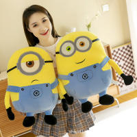 Muñeco De Peluche Minions En Jeans Amarillo Suave Regalo De Cumpleaños Para Niños Juguete De Peluche Bob Stuart Periferia Del Movie - details 2