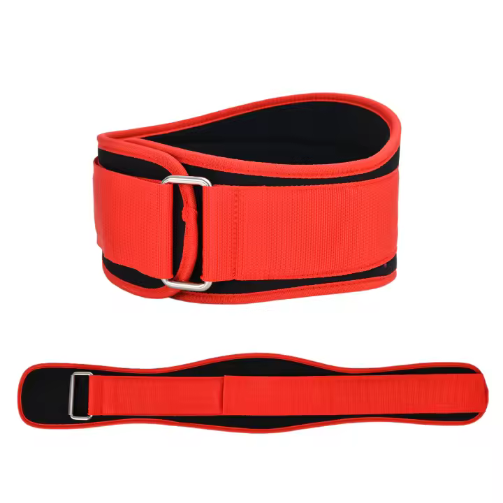 Cinturón De Levantamiento De Peso Deportivo 1Pcs Para Hombres Y Mujeres Soporte Core Y Lumbar Para Ejercicios De Fitness Material De Nylon - 1