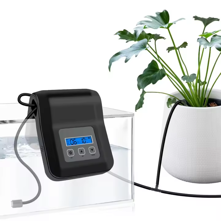 Sistema de Riego Automático, Riego Automático con Temporizador Digital Programable, Riego Automático para Plantas, Ideal como Sistema de Riego de Vacaciones - 1