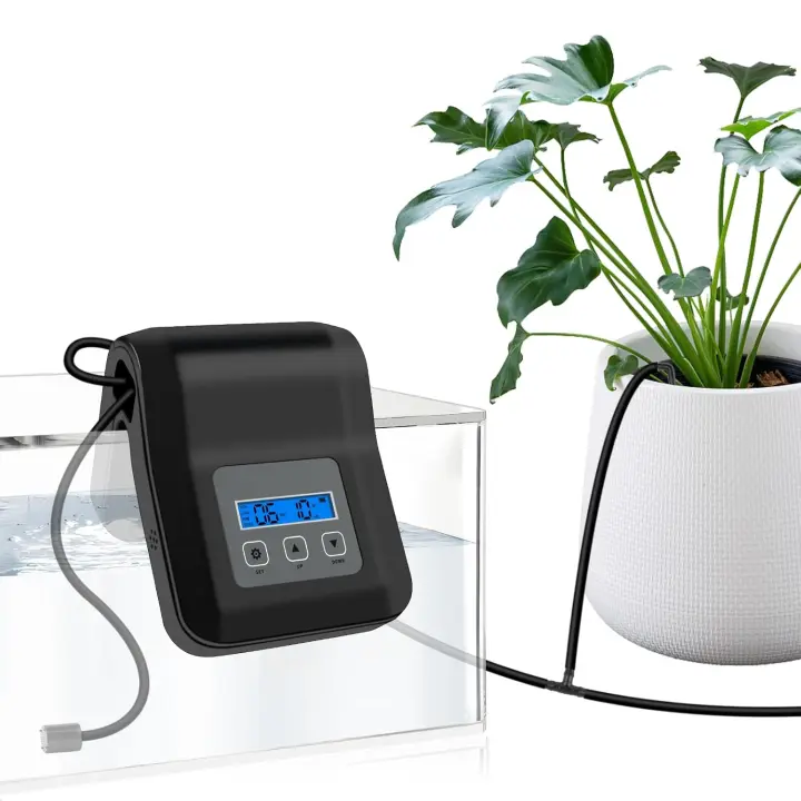 Sistema de Riego Automático, Riego Automático con Temporizador Digital Programable, Riego Automático para Plantas, Ideal como Sistema de Riego de Vacaciones - 1