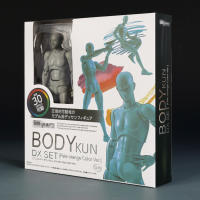 Figura De Acción Coleccionable PVC Gris Body Kun / Body Chan Alta Calidad Con Poses Juguetes Para Adultos Recomendado Para 14+ - details 14