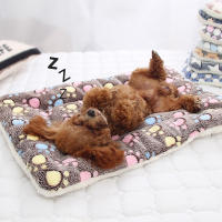 Cama De Perro Suave Invierno Caliente Alfombra Para Pequeños Medianos Grandes Mascotas Estampado Lindo Edredón De Mascotas Suministros Para Mascotas - details 0