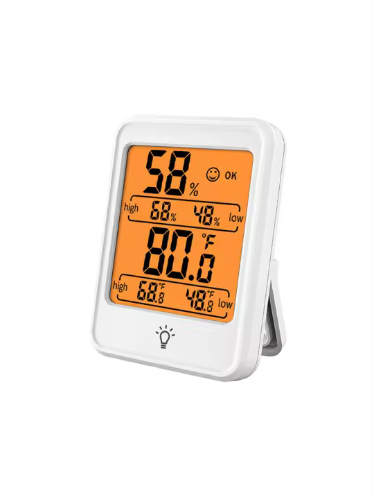Termómetro Y Higrómetro Digital Inalámbrico Multifuncional Para Interiores Y Exteriores Precisión Alta Impermeable Para El Hogar - 1