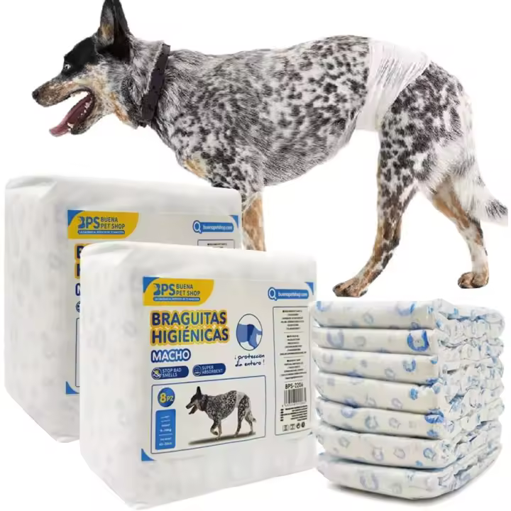 16 Pcs Pañal para Perro Bps Buena Pet Shop - 1