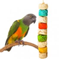 Wesco Juguete Mini Max Bird Kabob para Loros - 100% Yucca Natural y Sisal - Entretenimiento y Estimulación para Loros - details 0