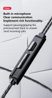 X2 Auriculares Deportivos In-ear Con Alta Bass HIFI Cable Para Móvil Calidad De Sonido Clara Gaming Con Micrófono Y Control De Volumen - details 10