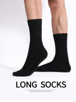 6 Pares De Calcetines De Encaje Para Hombre Talla Grande Negro Calidad Superior Algodón Transpirable Y Cómodo Para Ropa Casual - details 0
