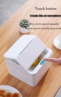 Papelera De Escritorio Mini Sensor 4/6L Cubierta Pequeña Para Baño Estilo Toque Material Plástico Forma Rectangular - details 15