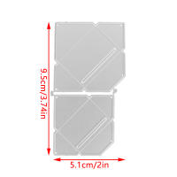 Molde De Corte 3D Para Bolsa Regalo Carta De Amor Envelope Diseño De Letra Para Scrapbooking Papel Y Tarjeta DIY Herramienta De Artesanía - details 1