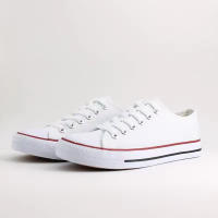 Zapatillas de Lona Transpirables para niños y niñas, unisex, Zapatos deportivos informales infantiles+ CALCETINES DE REGALO GRATIS- Zapatillas botines de tela con cordones. 5A12A-K - details 0