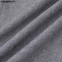 Conjunto De Traje Para Hombre Con Mangas Largas Y Pantalones Largos Estilo Casual Dos Colores Dos Piezas Ajustado S-5XL Moda 2024 - details 13