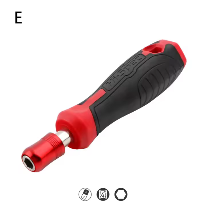 Sujetador De Punzón De Encendedor Multifuncional Magnético Para Encendedor De 1/4 (6.35mm) Phillips Hexagonal Torx Y Slotted - 1