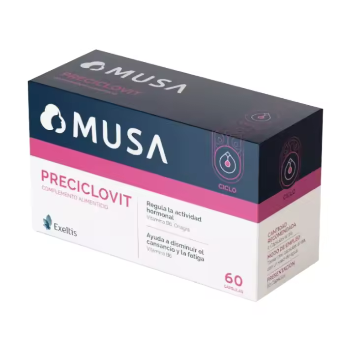 MUSA PRECICLOVIT 60 CAPSULAS - 1
