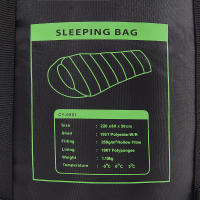 Bolsa De Dormir De Algodón Jungle King CY0901 Aislante Térmico Para Invierno Con Cuatro Agujeros Adecuada Para Camping Y Viajes - details 12
