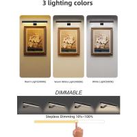 Lámpara de pared teledirigida, lámpara inalámbrica de la imagen LED, batería recargable, brillo de 300 lúmenes, ajustable, para fresco y tablero de dartboard con el cuerpo del metal - details 2