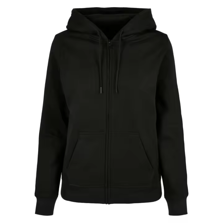 Build Your Brand Sudadera Con Cremallera Basic - 1