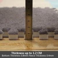 16PCS Alfombra De Piso Interconectada De Espuma De Peluche 30x30cm Alfombra De Moda Suave Para El Hogar Alfombras De Área Cuadradas - details 4