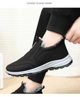 Botas De Nieve Para Hombre Invierno Antideslizantes Con Forro De Pelo Grueso Suela Duradera Botines De Algodón Ligeros Para Caminar Y Senderismo - details 5